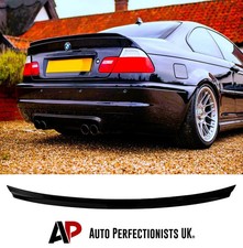 BMW 3 Series M3 E46 Gloss Black Rear Boot Spoiler Wing Body Kit 1997-2006