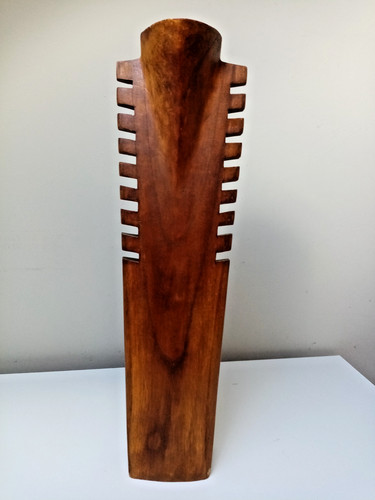 Multi necklace wooden - necklace,