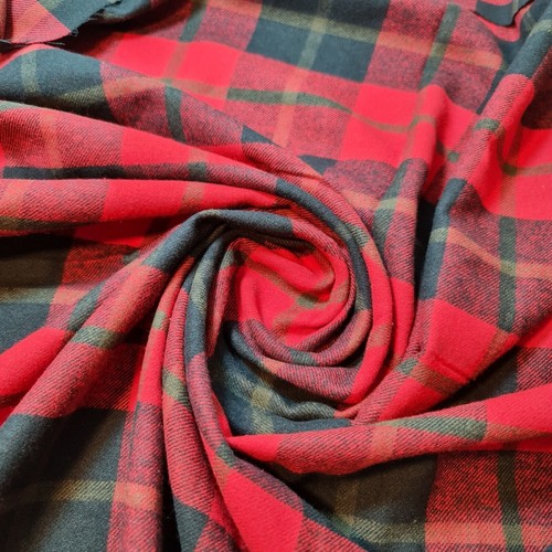 Brushed cotton fabric - brushed,