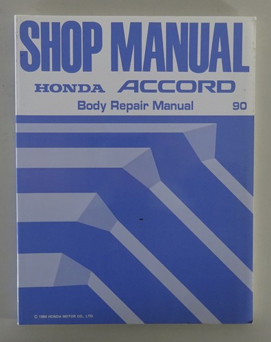 Shop manual honda - shop, body