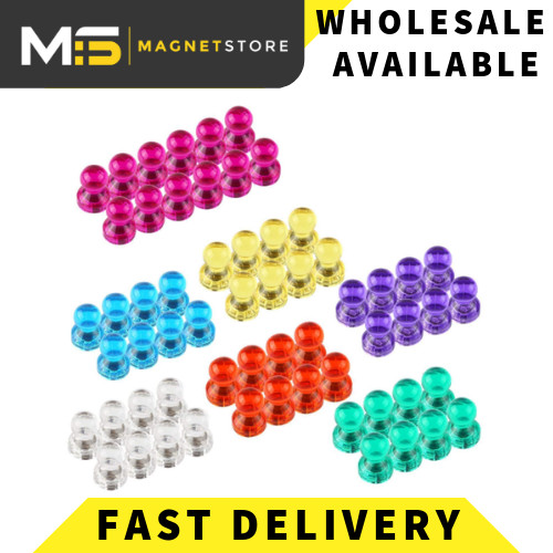 Strong magnetic office pins - strong,