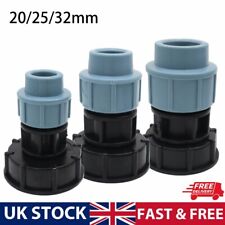 IBC Tank Adapter Tote Water Tank S60X6 For MDPE Straight Pipe Fitting Connector