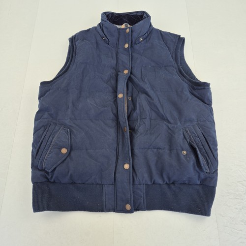 Fat face gilet navy - 18, womens