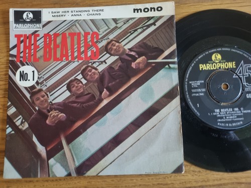 The beatles ep parlophone - no.1,