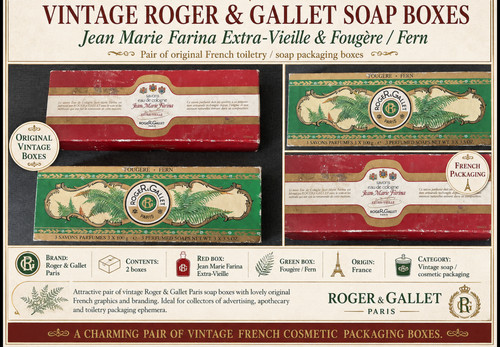 Vintage roger gallet - ,