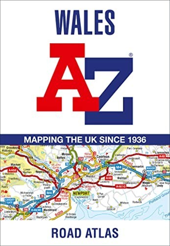 Wales road atlas a z - a-z, atlas,