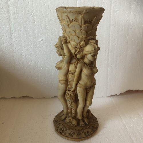 Vintage carved resin - carved,
