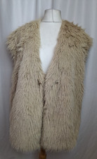 Rita Ora Faux Fur Gilet Medium