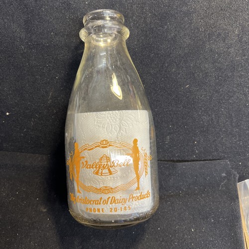 Vtg valley bell dairy quart - dairy,