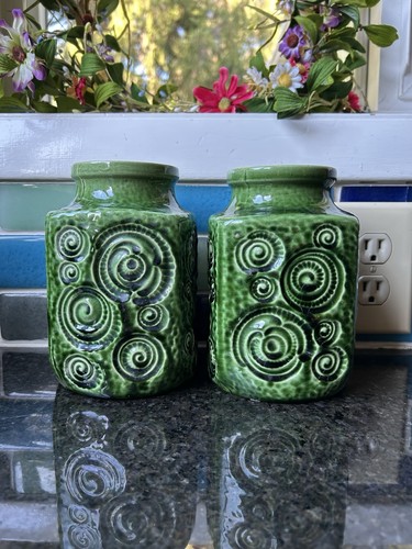 Vtg scheurich jura vase - vase, set
