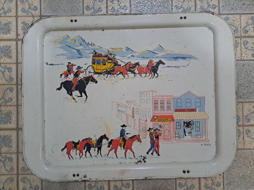 Vintage 1950s metal - 1950s, western