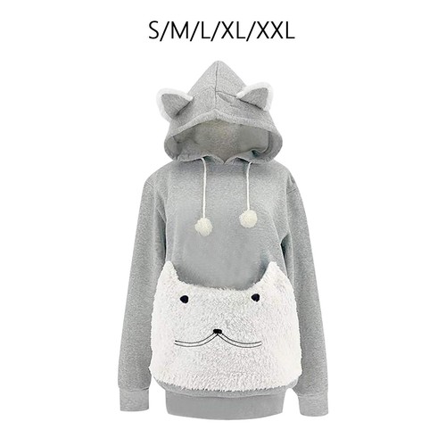 Pet hoodies sweatshirt - sweatshirt, cat