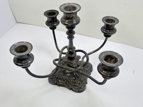Arm candelabra vtg twist - 5-arm,