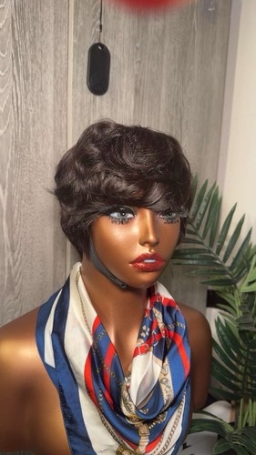 Full pixie cut human hair - hair, wig