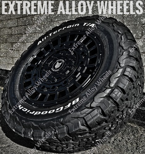 Black fox adv alloy wheels - black,
