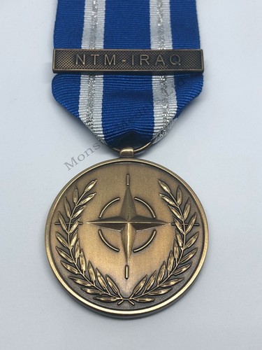 Nato ntm iraq medal - nato,