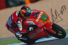 Jorge Martin Hand Signed 12x8