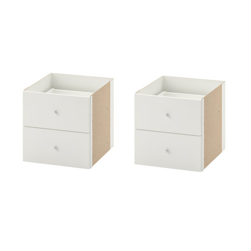 Kallax insert with 2 - insert,