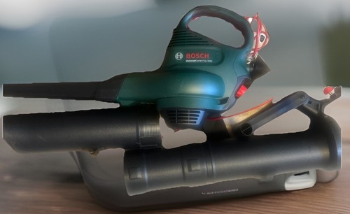 Bosch garden vacuum - +, leaf