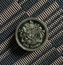 1998 Proof £1 – Royal Arms