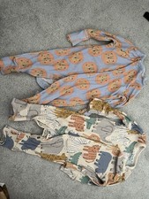 Tu Baby Sleepsuits x2 - 3-6
