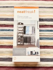 modular wardrobe storage with expandable bars