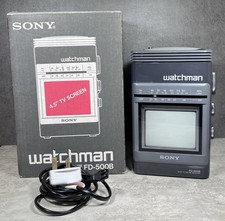 SONY Watchman FD-500B Boxed & WORKING 