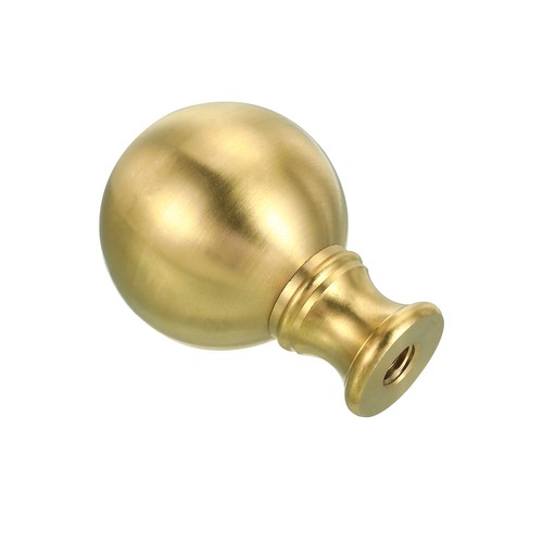 Lamp finial ball cap - 1/4-27,