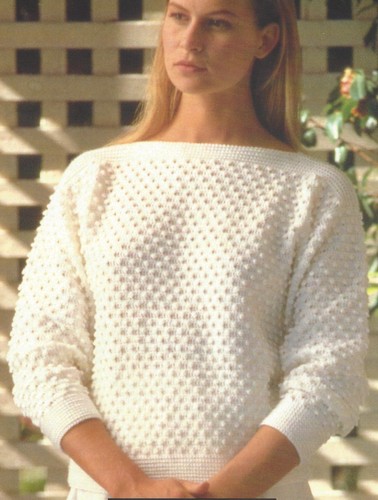 Ladies sweater crochet pattern - crochet,