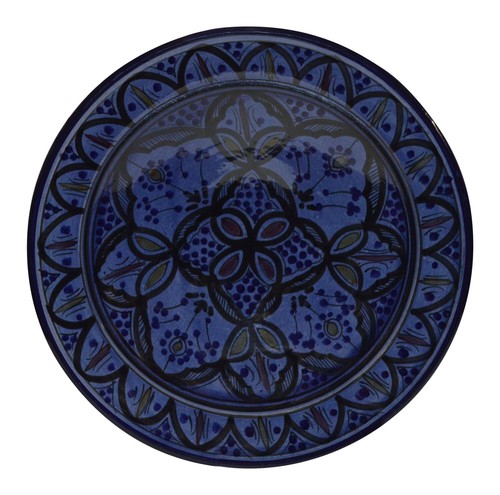 Moroccan ceramic serving - moroccan,