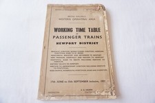 1957 Western Region Railway