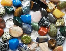 Job Lot of 50 Large Healing Crystal Gemstones Tumblestones Quartz Crystal Chakra