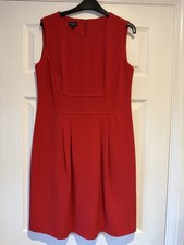 Hobbs London Red Fit & Flare