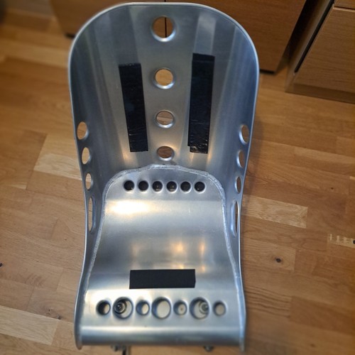 Aluminium bucket seat low - seat,,