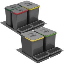 Drawer Cabinet Waste Bins