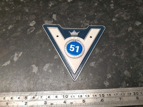 Vintage gem car grille badge - vintage,