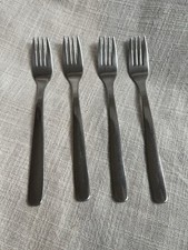 IKEA 223 88 Stainless Steel Forks x5 VGC