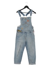 Love Moschino Women's Jumpsuit UK 8 Blue Cotton