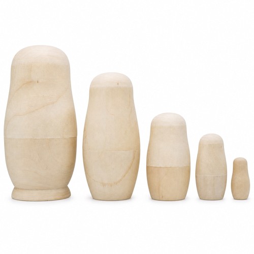 Set unfinished wooden - 5,