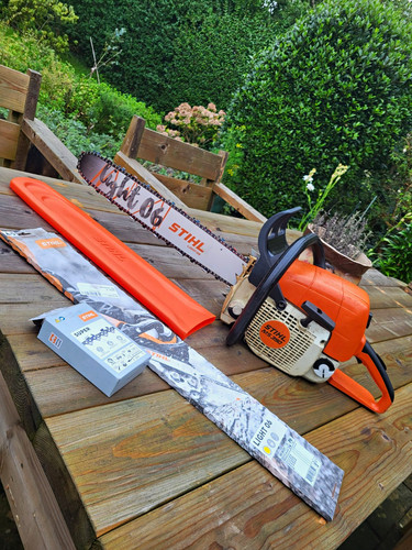 Stihl ms390 petrol - stihl, chainsaw