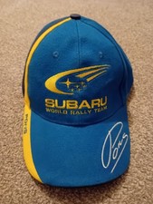Vintage Subaru World Rally Team Cap - Xevi Pons Embroidered Peak (2007 Era)