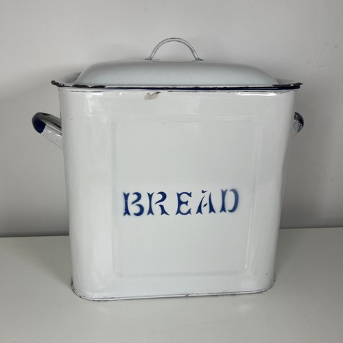 Vintage enamel bread - enamel,