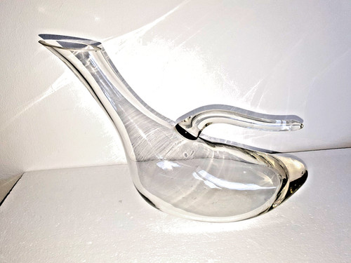 Duck decanter glass water wine - duck,