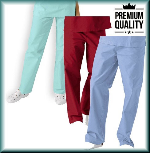 Unisex cotton scrub trousers - unisex,