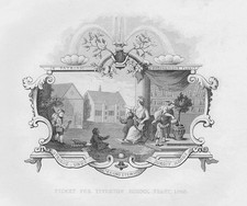 WILLIAM HOGARTH Ticket for
