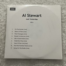 PROMO Al Stewart Just Yesterday CD5 2005 Uk Cdr Album Compilation