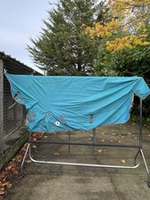 6’0 ft Derby No-Fill Light Weight Turnout Combi Hooded Rug #6025