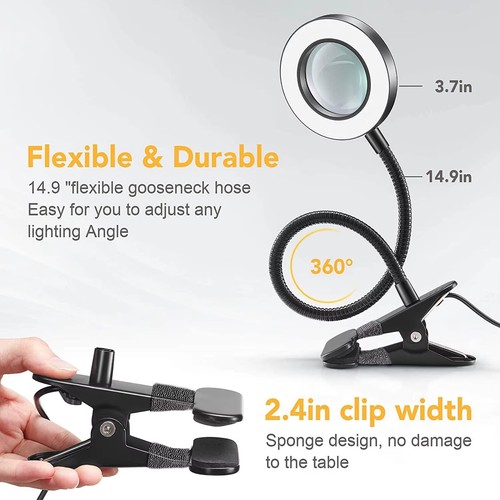 Led magnifying desk - led,
