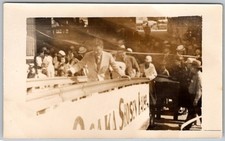 Vtg B&W Snapshot Man In Suit