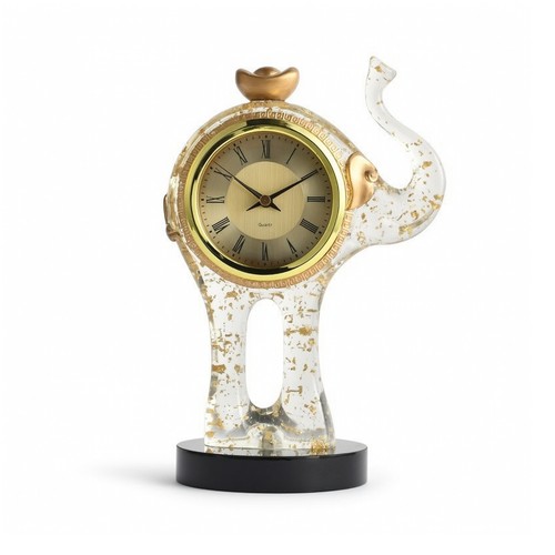 Elephant clock elegant - clock,